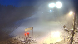 Kamera u nástupu na vlek svah A