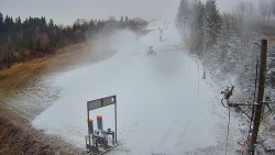 Kamera u nástupu na vlek svah A