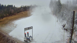 Kamera u nástupu na vlek svah A