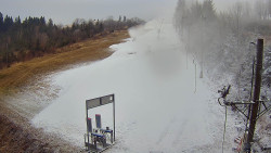 Kamera u nástupu na vlek svah A