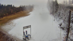 Kamera u nástupu na vlek svah A