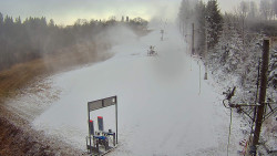 Kamera u nástupu na vlek svah A