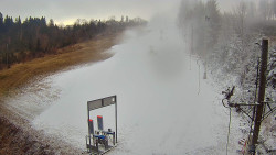 Kamera u nástupu na vlek svah A