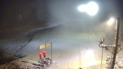 Kamera u nástupu na vlek svah A