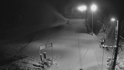 Kamera u nástupu na vlek svah A