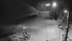 Kamera u nástupu na vlek svah A