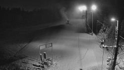 Kamera u nástupu na vlek svah A