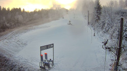 Kamera u nástupu na vlek svah A