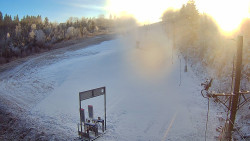 Kamera u nástupu na vlek svah A