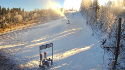 Kamera u nástupu na vlek svah A