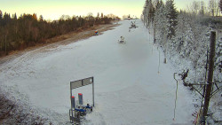 Kamera u nástupu na vlek svah A