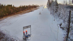 Kamera u nástupu na vlek svah A