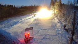 Kamera u nástupu na vlek svah A