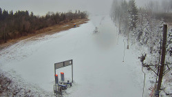 Kamera u nástupu na vlek svah A