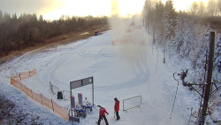 Kamera u nástupu na vlek svah A