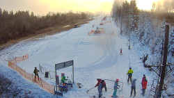 Kamera u nástupu na vlek svah A