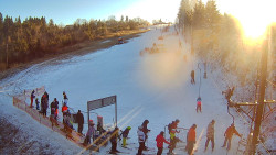 Kamera u nástupu na vlek svah A