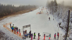 Kamera u nástupu na vlek svah A