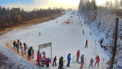 Kamera u nástupu na vlek svah A