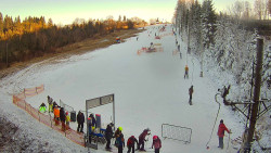 Kamera u nástupu na vlek svah A