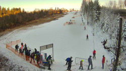 Kamera u nástupu na vlek svah A