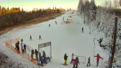 Kamera u nástupu na vlek svah A