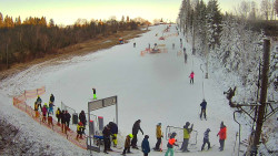 Kamera u nástupu na vlek svah A