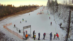 Kamera u nástupu na vlek svah A