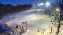 Kamera u nástupu na vlek svah A