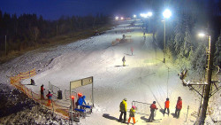 Kamera u nástupu na vlek svah A