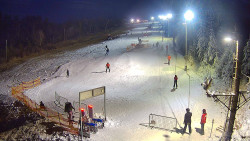 Kamera u nástupu na vlek svah A