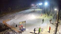 Kamera u nástupu na vlek svah A