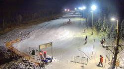 Kamera u nástupu na vlek svah A