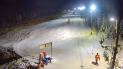 Kamera u nástupu na vlek svah A