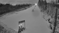 Kamera u nástupu na vlek svah A