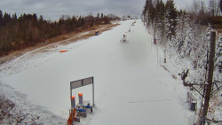 Kamera u nástupu na vlek svah A