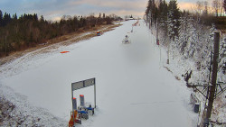 Kamera u nástupu na vlek svah A