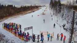 Kamera u nástupu na vlek svah A