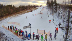 Kamera u nástupu na vlek svah A