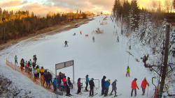 Kamera u nástupu na vlek svah A