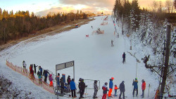 Kamera u nástupu na vlek svah A