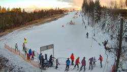 Kamera u nástupu na vlek svah A