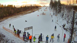 Kamera u nástupu na vlek svah A