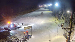 Kamera u nástupu na vlek svah A