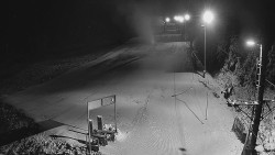 Kamera u nástupu na vlek svah A