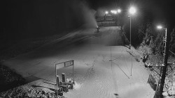 Kamera u nástupu na vlek svah A