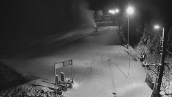 Kamera u nástupu na vlek svah A