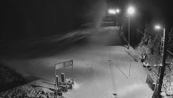 Kamera u nástupu na vlek svah A