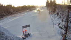 Kamera u nástupu na vlek svah A