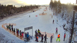 Kamera u nástupu na vlek svah A